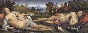 Sandro Botticelli Piero di Cosimo,Venus and Mars Spain oil painting reproduction